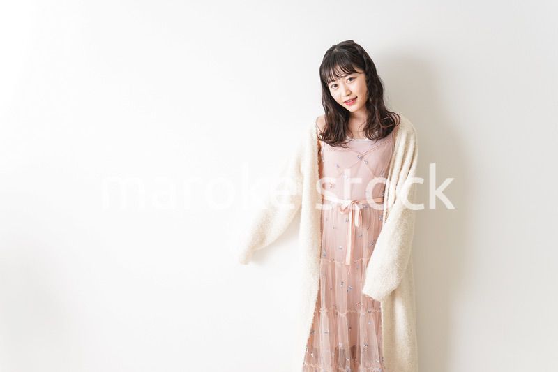 若い女性ポートレート