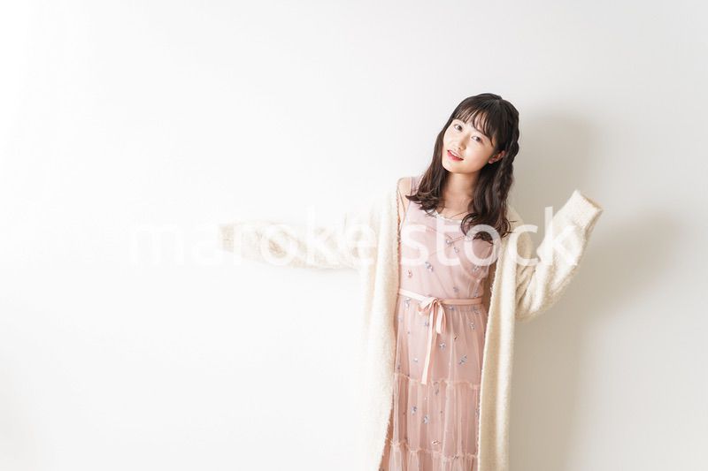 若い女性ポートレート