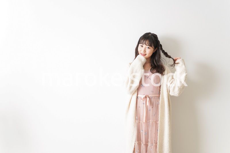 若い女性ポートレート