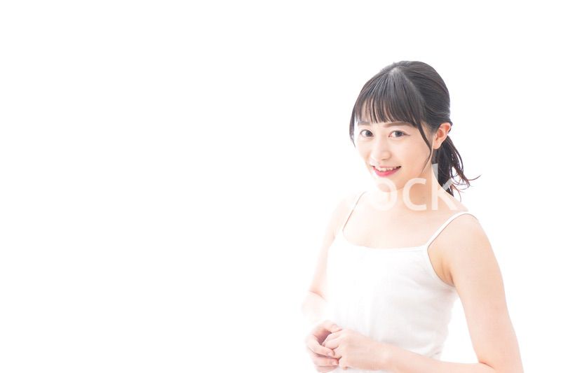 若い女性のポートレート