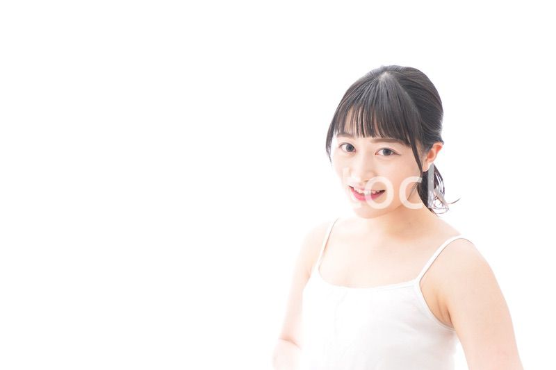 若い女性のポートレート