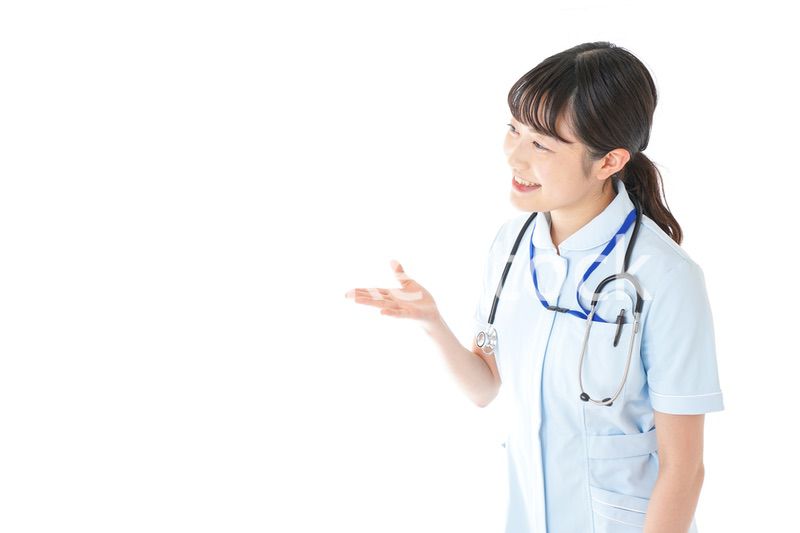 笑顔のナース
