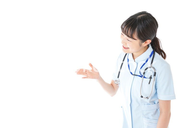 笑顔のナース