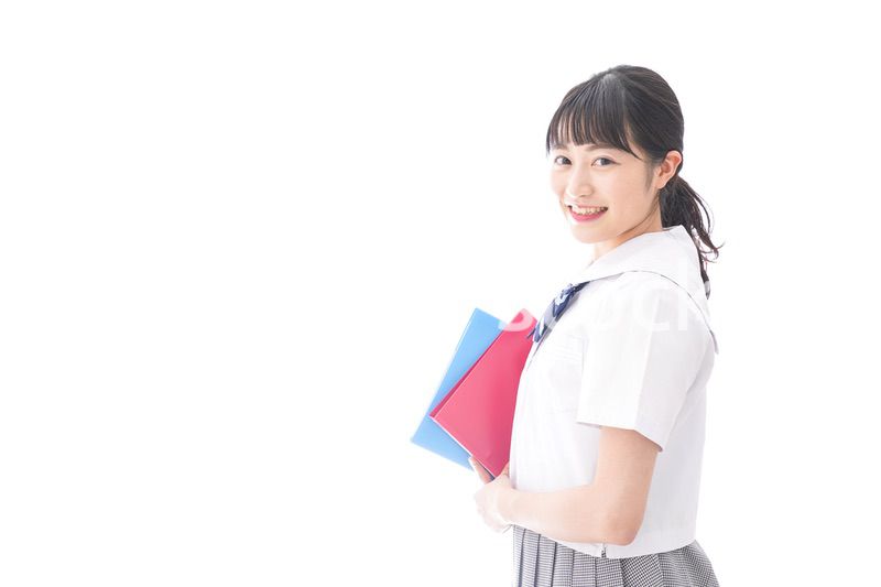 テキストを持つ学生