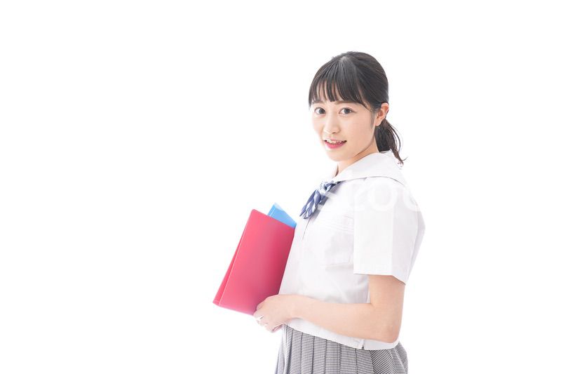 テキストを持つ学生