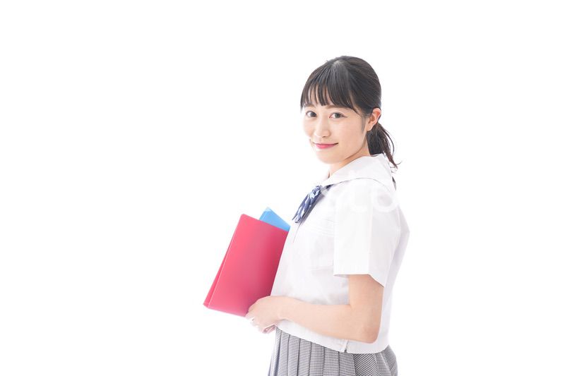 テキストを持つ学生