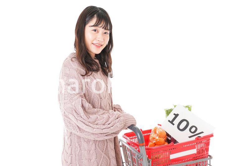 消費税増税・ショッピングイメージ