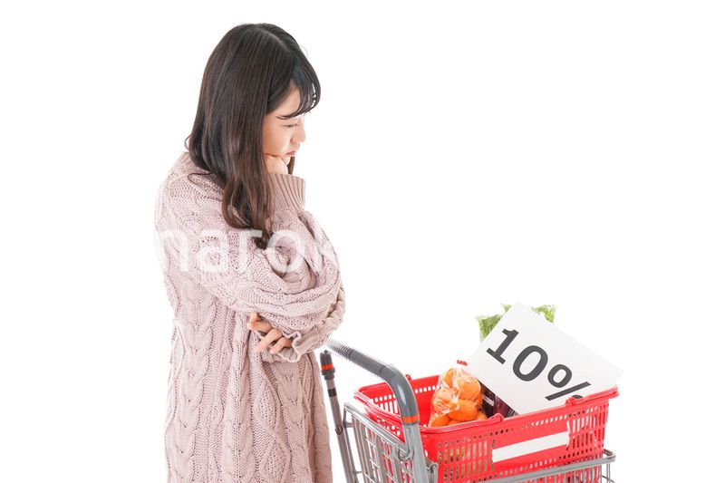 消費税増税・ショッピングイメージ