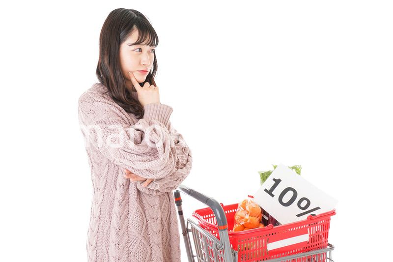 消費税増税・ショッピングイメージ