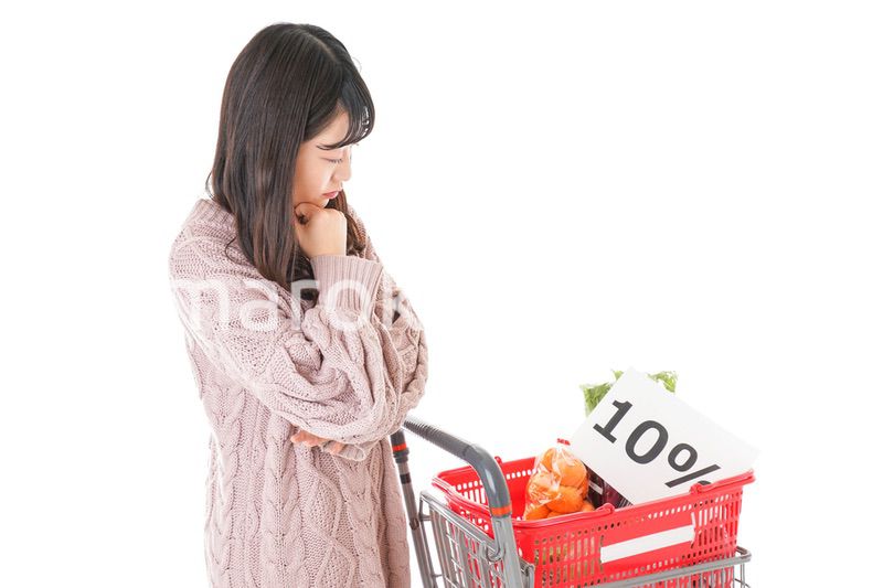 消費税増税・ショッピングイメージ