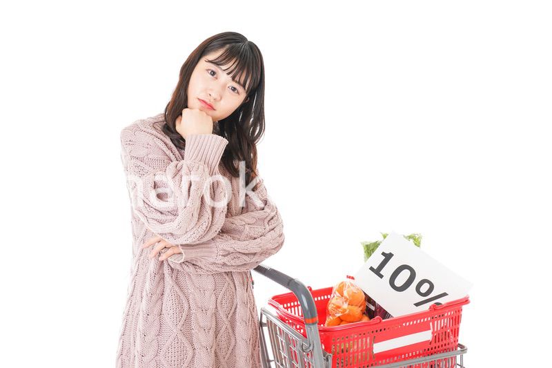 消費税増税・ショッピングイメージ