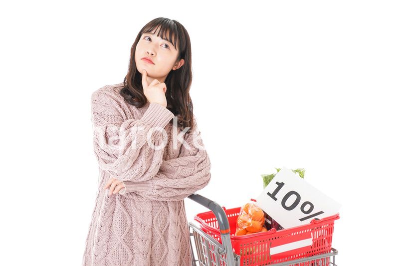 消費税増税・ショッピングイメージ