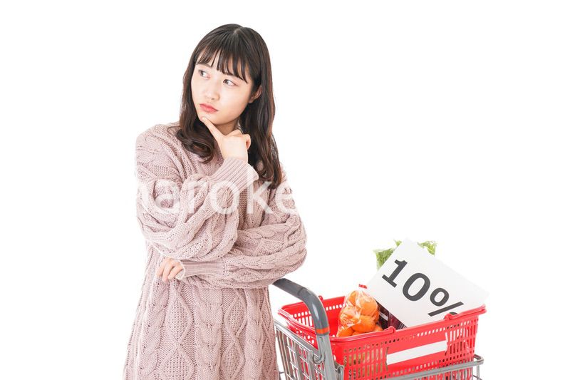 消費税増税・ショッピングイメージ