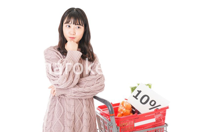 消費税増税・ショッピングイメージ