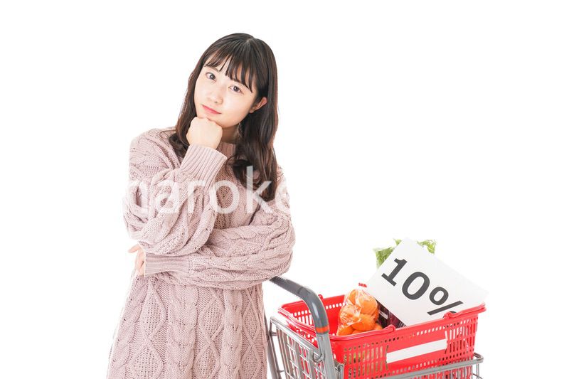 消費税増税・ショッピングイメージ