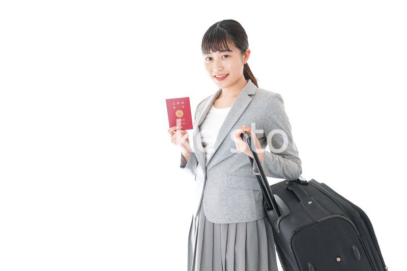 海外出張に行くビジネスウーマン