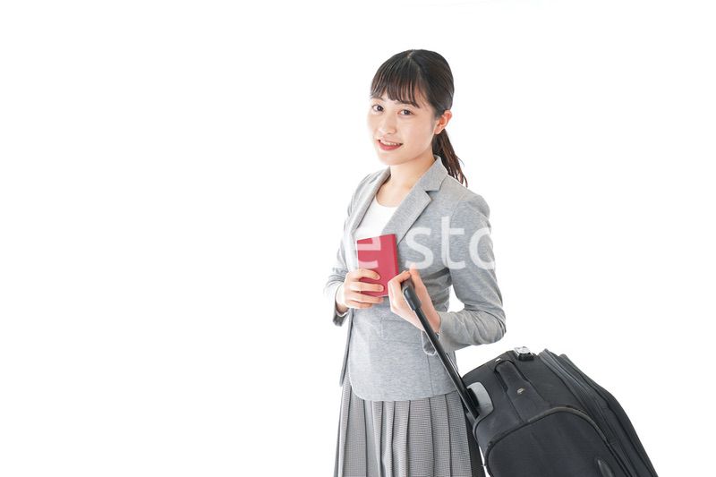 海外出張に行くビジネスウーマン