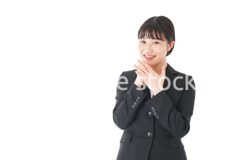 ひらめくビジネスウーマン