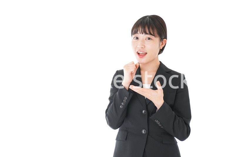 ひらめくビジネスウーマン