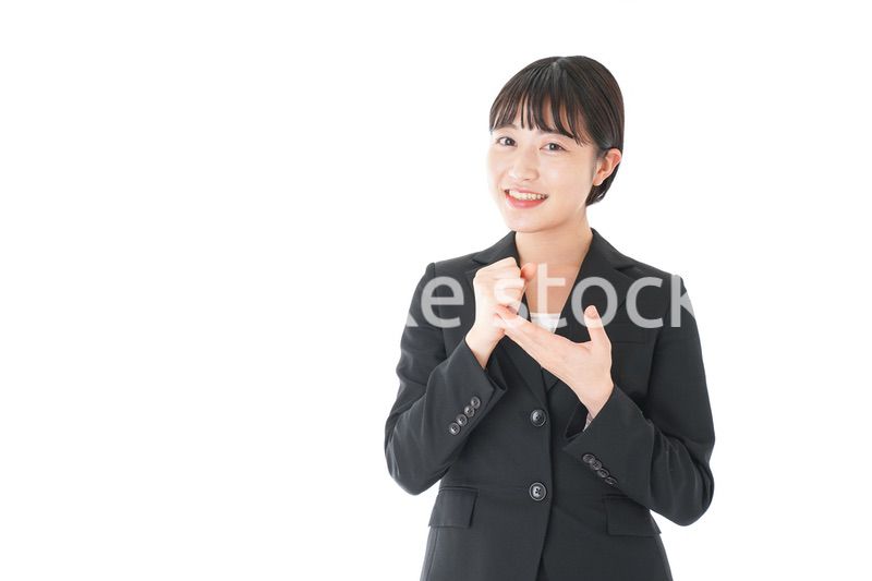 ひらめくビジネスウーマン