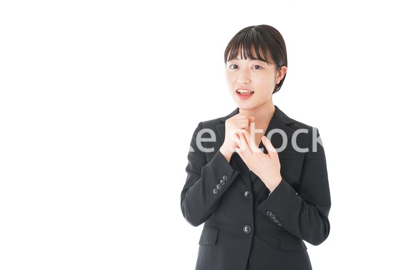 ひらめくビジネスウーマン