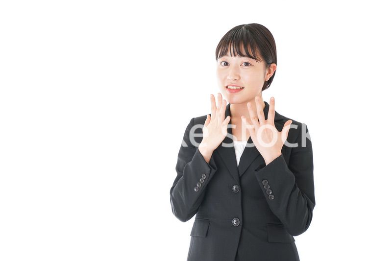 ひらめくビジネスウーマン