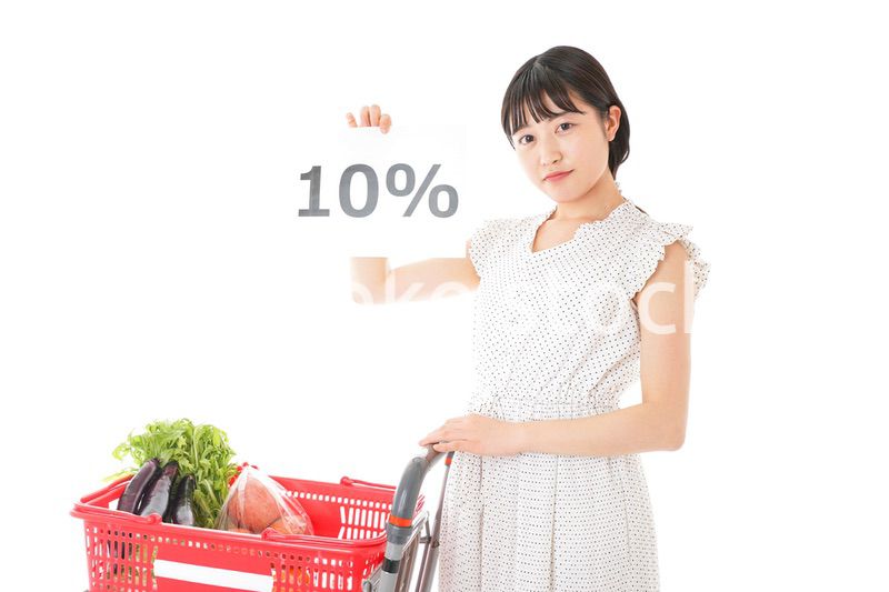 消費税増税・ショッピングイメージ