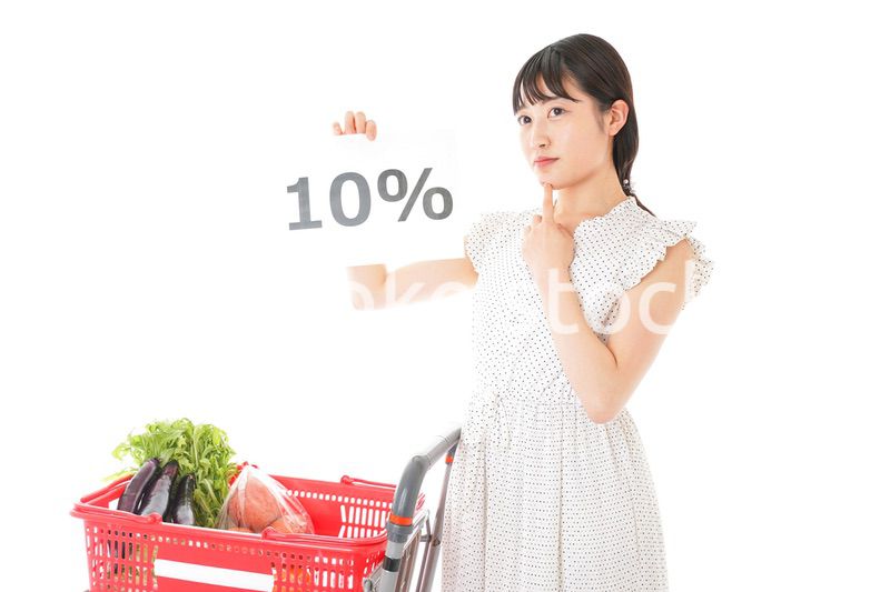 消費税増税・ショッピングイメージ