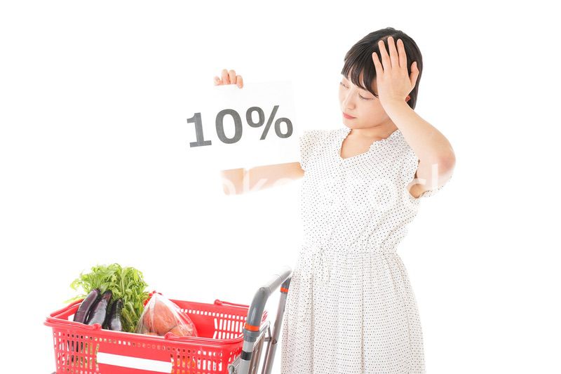 消費税増税・ショッピングイメージ