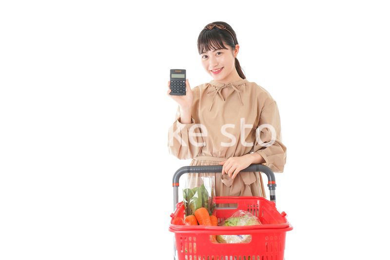 家計・主婦・買い物イメージ