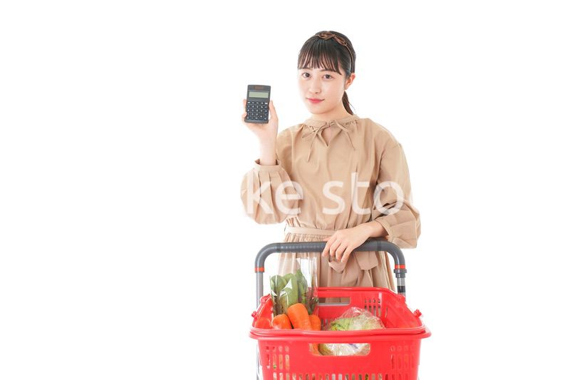 家計・主婦・買い物イメージ