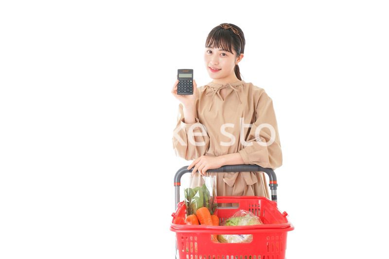 家計・主婦・買い物イメージ