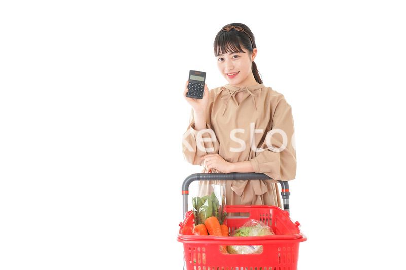 家計・主婦・買い物イメージ