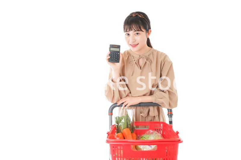 家計・主婦・買い物イメージ