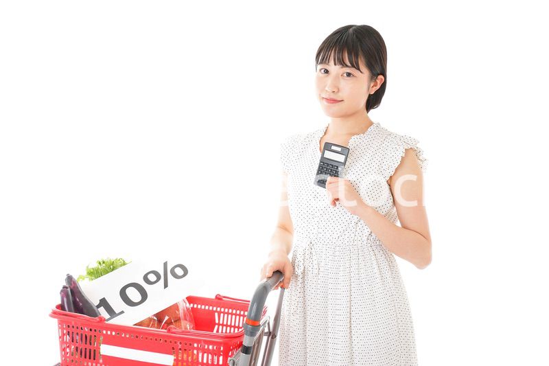 消費税増税・ショッピングイメージ