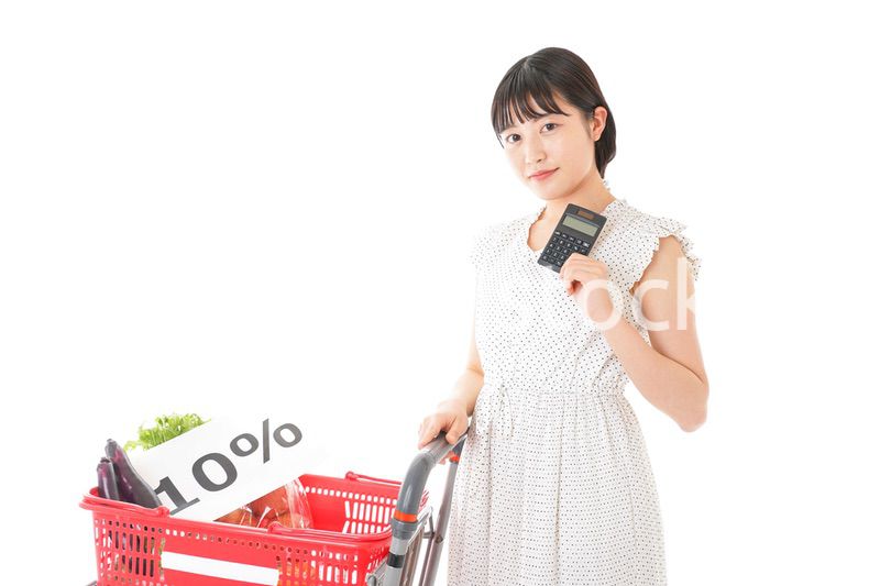 消費税増税・ショッピングイメージ