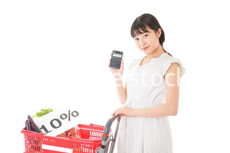 消費税増税・ショッピングイメージ