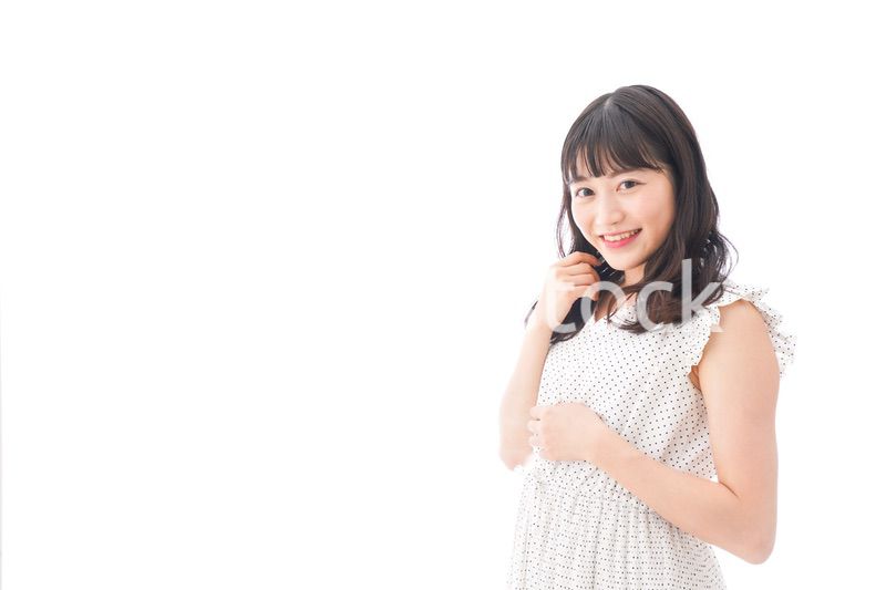 若い女性のポートレート