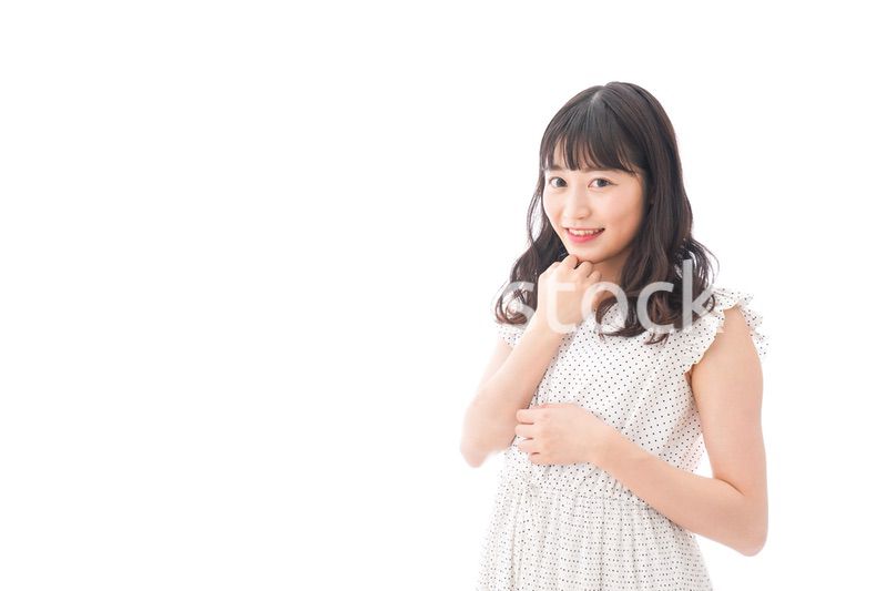 若い女性のポートレート