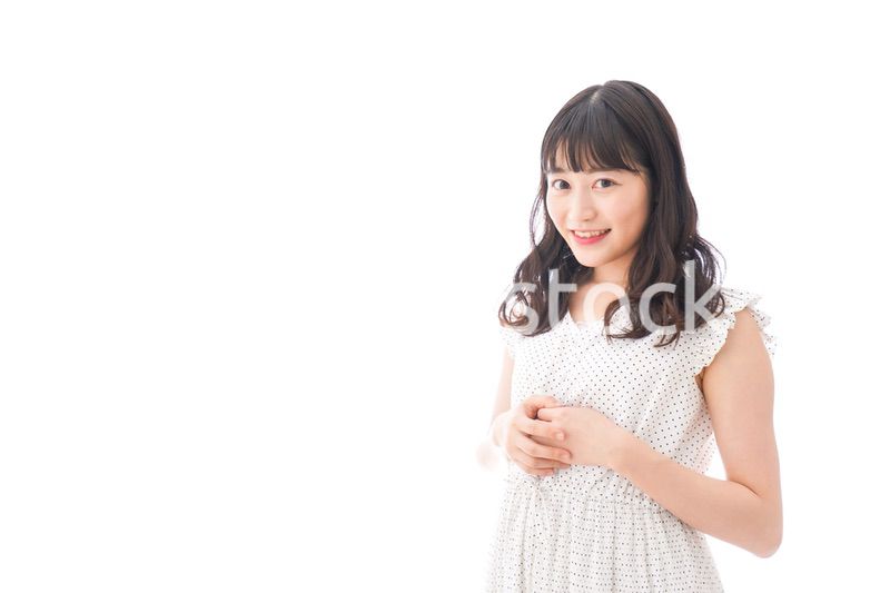 若い女性のポートレート