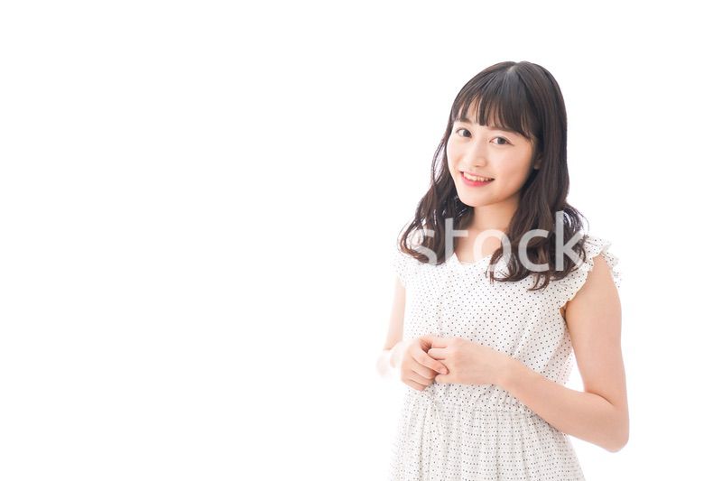 若い女性のポートレート