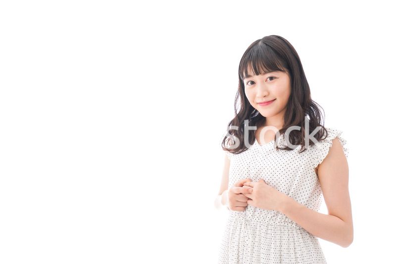 若い女性のポートレート