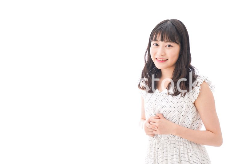 若い女性のポートレート