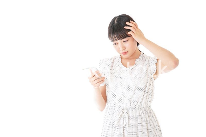 高熱を出す若い女性