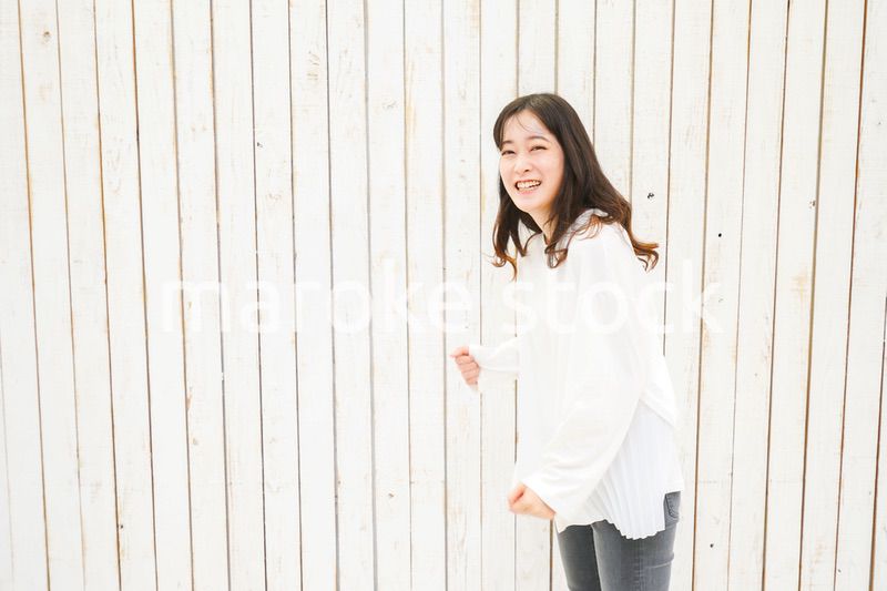 若い女性のポートレート