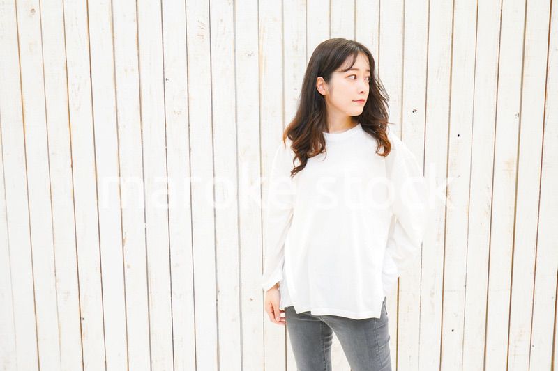 若い女性のポートレート