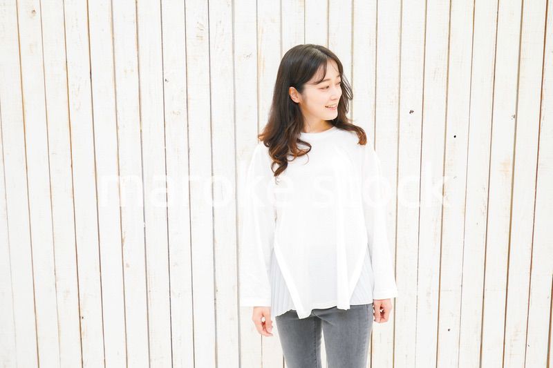 若い女性のポートレート