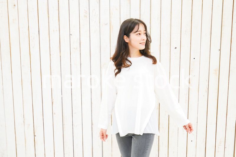 若い女性のポートレート