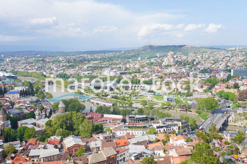 ジョージア・トビリシの街並み