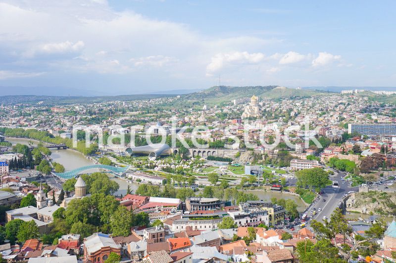 ジョージア・トビリシの街並み